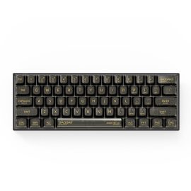 Coupon New Anne Pro 2D RGB 60% Mini Mechanical Gaming Keyboard 61 Keys Hot-Swappable bluetooth 5.0 Type-C Red Brown Mx Switch NKRO Backlit Keyboard