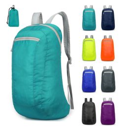 Coupon Outdoor Folding Backpack Men’s and Women’s Super Light Sport Bag Skin Bag Folding Mountaineering Bag Waterproof Travel Portable Bag