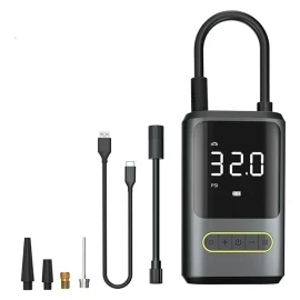 Coupon Tire Inflator Portable Air Compressor 150PSI Cordless Air Pump with LCD Dual Screen Suitable for Car Inflator