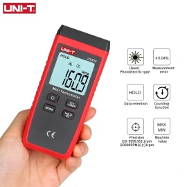 Coupon UNI-T UT373 Mini Digital Laser Tachometer Non Contact 99999 RPM Gauge Tachometer Speed Tester Meter with LCD Backlight
