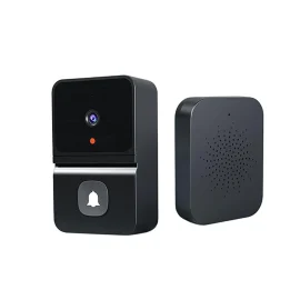 Coupon Wireless Video Doorbell 2.4GHz Smart Doorbell Camera IR Night Vision Two-way Audio Remote Phone APP Viewing Control Home Surveillance Video Doorbell