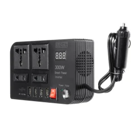 Coupon 300W Power Inverter DC 12V TO AC 220V Power Inverter W/ Ci-garette Lighter