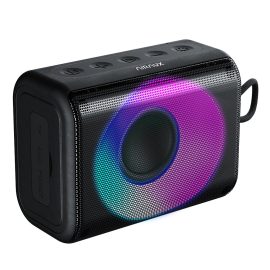 Coupon AirAux AA-WM2 10W TWS bluetooth V5.1 Speaker 360° Stereo 2000mAh Battery RGB Light 0.25KG Lightweight Outdoors Travel Mini Wireless Speaker