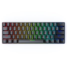 Coupon BlitzWolf BW-KB0 61 Keys bluetooth 5.0 RGB Mechanical Keyboard Hot Swappable Wired Dual Mode 60% Gaming Keyboard With Software For Mac/Win