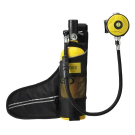 Coupon DIDEEP X4000Pro 1L Scuba Diving Gear Cylinder Oxygen Professional Buceo Diving Equipment Scuba Kit Water Pump Snorkeling Set