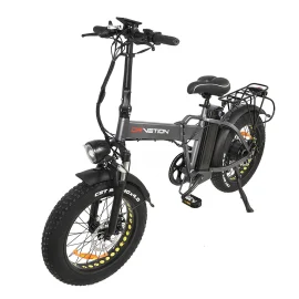 Coupon DRVETION AT20 48V 10Ah 750W 20*4.0inch Folding Electric Bicycle 40-60KM Max Mileage Range 200KG Max Load Electric Bike