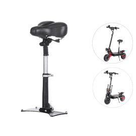 Coupon Electric Scooter Saddle Seat Professional Breathable 43-60cm Adjustable High Shock Absorbing Folding Chair Cushion for LAOTIE ES18 ES18P ES19 TI30