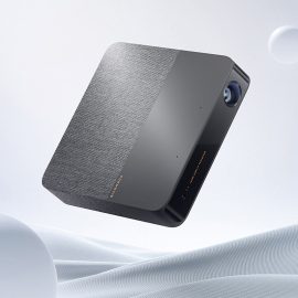Coupon FENGMI S5 Mini Laser Projector 4K Supported 1100 ANSI Lumens 0.23″DMD HDR10 Automatic Correction MEMC 2+16GB Formovie Small Cinema
