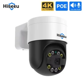 Coupon Hiseeu POE 4MP/8MP IP Video Surveillance Camera Outdoor Wireless PTZ Digital Motion Color Night Vison Two-way Audio CCTV Monitoring Camera for Home Safety – 4MP