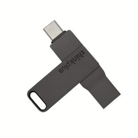 Coupon Lenovo ThinkPlus MU70 Type-C & USB3.2 Flash Drive Dual Interface OTG 32/64/128/256G Portable Memory U Disk