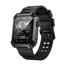 Coupon LOKMAT OCEAN 2 Pro 1.85 inch HD Screen bluetooth Call Heart Rate Blood Pressure SpO2 Monitor 450mAh Voice Assistant 100+ Sports Modes Smart Watch