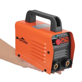 Coupon Topshak ZX7-250 250A 220V Mini Electric Welding Machine Portable Digital Display MMA ARC DC Inverter Plastic Welder Weld Equipment