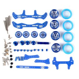 Coupon 1 Set MA/AR Chassis Modification Set Kit With FRP Parts For Tamiya Mini 4WD RC Car Parts With Wheel