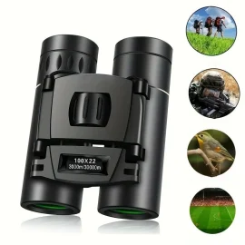 Coupon 100×22 HD Telescope 3000m Phone Binoculars High Magnification, BAK4 Micro Night Vision Telescope For Camping Super Foot Bowl Spectators Goods