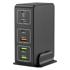 Coupon 818H 120W 6-Port USB PD Charger 3C+3A Fast Charging Wall Charger Adapter EU Plug for iPhone 12 13 14 14Pro for Samsung Galaxy S23 for Oppo Reno9 for Xiaomi 13pro for Huawei Mate50