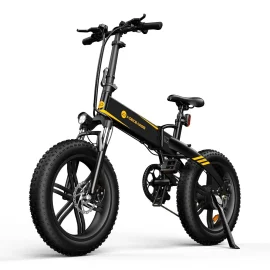 Coupon ADO A20F+ 500W 36V 10.4Ah 20inch Snow Tire Electric Bicycle 70Km Mileage 120Kg Max Load Electric Bike