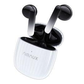 Coupon AirAux AA-UM13 TWS bluetooth V5.1 Earphone 13mm Driver Bass Sound ENC Noise Cancelling IPX4 Waterproof 400mAh Battery 3.8g Lightweight Headset