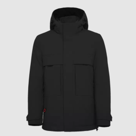 Coupon COTTONSMITH Smart Heated Jackets 4-Gears Control Outdoor Mens Vest Coat USB Electric Heating Hooded Jackets Warm Winter Thermal Clothing