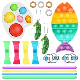 Coupon Decompression Set Toys Colorful Squeezing Anti Stress Toys Stress Relief Toys for Teens / Adults Party Favorites