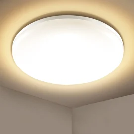Coupon Elfeland 23CM 24W Modern Flat Round LED Ceiling Light 2200LM IP54 Bedroom Indoor Lamp AC85-265V