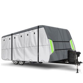 Coupon ELUTO 4 Layers Travel Trailer RV Cover Waterproof Anti-UV for 18′ – 20′ Camper