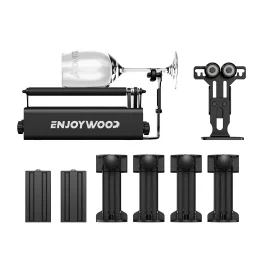Coupon ENJOYWOOD R3 PRO Rotary Roller with Separable Support Module and Extension Towers for Laser Engraver