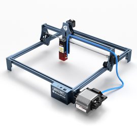 Coupon GEEKCREIT&SCULPFUN Upgraded S9 Laser Engraving Machine High pressure air assist with 30L/min air pump in package 5W high density laser Industrial grade precision 410x400mm engraving area All metal structure Fast assembly design