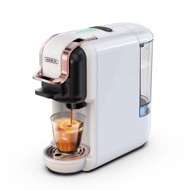 Coupon HiBREW H2B 19Bar 5 in 1 Multiple Capsule Coffee Machine Hot/Cold Dolce Gusto Milk ESE Pod Ground Coffee Cafeteria