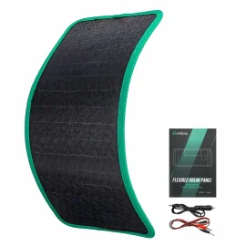 Coupon KROAK SP-01 20W 17.6V Shingled Solar Panel Flexible Outdoor Waterproof Portable Superior Monocrystalline Solar Power Cell Battery Charger for Car Camping Phone