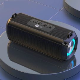 Coupon Lenovo S12 bluetooth Speaker Double Horn Colorful Light 360 ° Full Frequency Surround Sound 2000mah Battery Outdoors Subwoofer