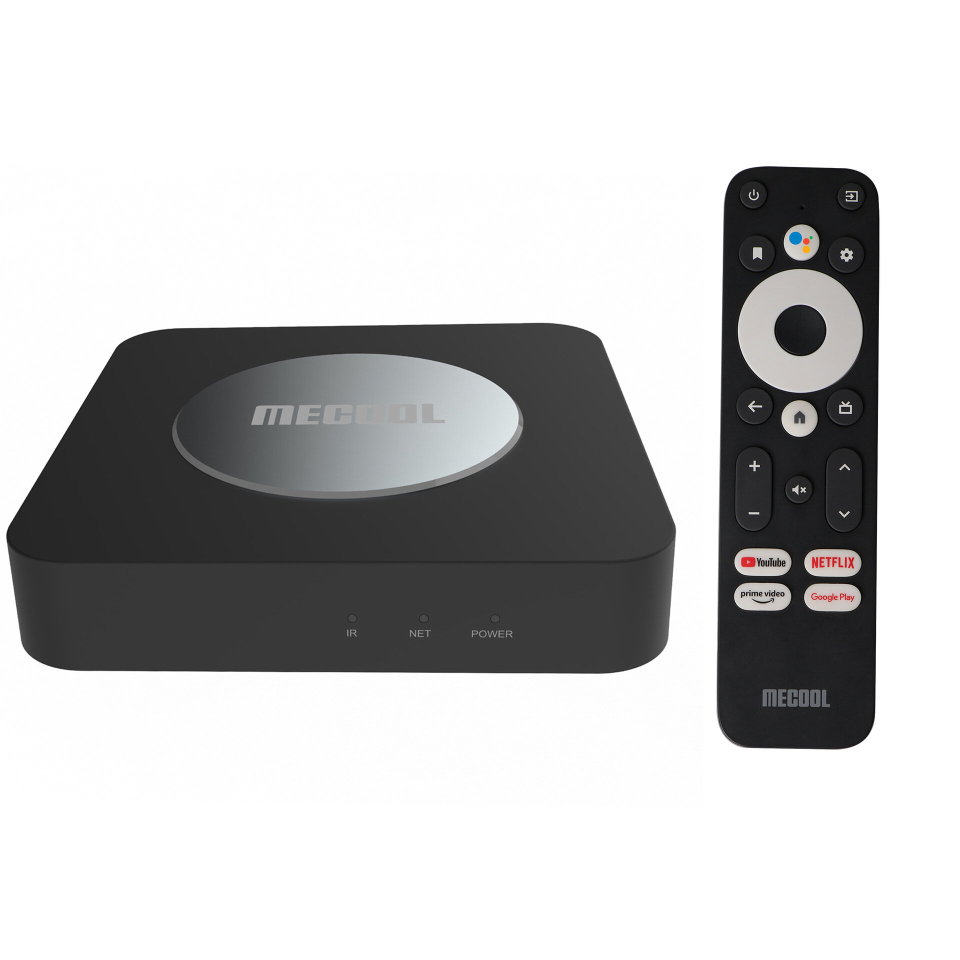 Coupon MECOOL KM2 Plus Android 11 TV Box S905X4 2+16GB Dual-5G-WIFI Google Play Assistant Authentication Netdlix 4K Movie