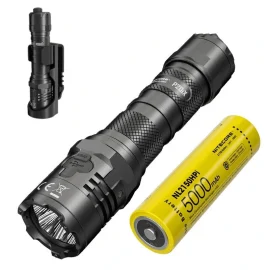 Coupon NITECORE P20iX 4000 Lumen USB-C Rechargeable Flashlight With 21700 Battery High Lumen Professional Tactical Torch with NTH20 Molle Holster