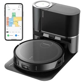 Coupon PROSCENIC X1 Smart Vacuum Cleaner 3000PA Suction High Frequency Vibration Mop with Automatic Garbage Recovery Bucket Radar Navigation APP control
