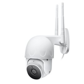 Coupon Tuya RPP06 1080P PTZ Wireless WiFi IP Camera TF Card Tuya Smart Home Voice Intercom Night Vision Security Waterproof Pan Tilt IP Camera