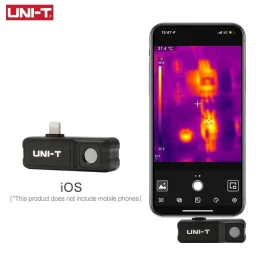 Coupon UNI-T UTi120MS Mobile Thermal Camera for iPhone iOS Smartphone Infrared Thermal Imaging High Low Temperature Tracking Analysis