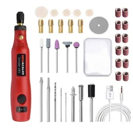 Coupon USB Charging 10W Grinding Machine Mini Wireless Variable Speed Rotary Tools Kit Engraver Pen for Milling Polishing