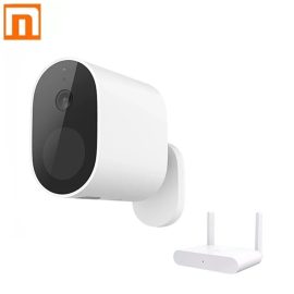 Coupon XIAOMI Smart Outdoor Security Camera 1080P Wireless 5700mAh Rechargeable Battery Powered IP65 Waterproof Home Security Camera with WDR Smart Night Vision Two-way Audio PIR Human Detection Support TF Card U Disk Cloud Storage