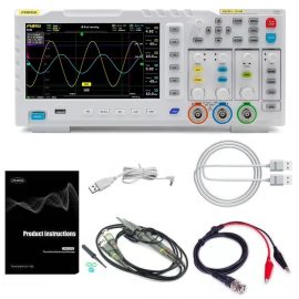 Coupon FNIRSI-1014D 7 Inch TFT LCD Display Screen 2 In 1 Dual Channel Input Storage Oscilloscope Digital Signal Generator