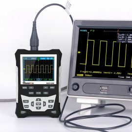 Coupon MUSTOOL MDS120M Professional Digital Oscilloscope 120MHz Analog Bandwidth 500MS/s Sampling Rate 320×240 LCD Screen Support Waveform Storage with Backlight
