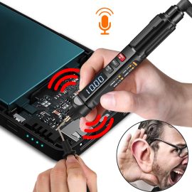 Coupon MUSTOOL MT007/MT007 Pro/MT007 Pro-EN True RMS Digital Multimeter + Voltage Test Pen +Phase Sequences Meter 3 In 1 Color Screen Voice Broadcast