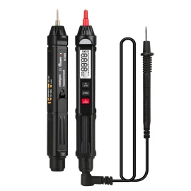 Coupon MUSTOOL MT008 2 IN 1 Digital Multimeter Pen Type Professional AC/DC Voltage Meter Handheld Resistance Diode Tester