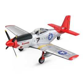 Coupon XK A280 P-51 Mustang 3D/6G System 560mm Wingspan 2.4GHz 4CH EPP RC Airplane Fighter RTF With LED Lights for Beginner