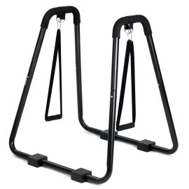 Coupon XMUND XD-PB1 Multifunctional Dip Bar Detachable Parallel Bars Strength Power Training Stand Sport Fitness with Pull Band