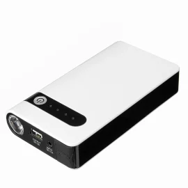 Coupon 11000mAh 12V Portable Car Jump Starter Emergency Battery Booster Powerbank Waterproof with LED Flashlight 3-In-1 USB Port