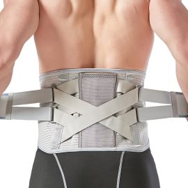 Coupon 2023 Back Support Belt Widen Comfort Anti-Skid Waist Spine Protection for Sport Injury Recovery