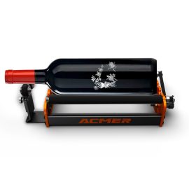 Coupon ACMER M2 Laser Rotary Roller Laser Engraver Module Y-axis Rotary Roller 360° Rotating for 4-138mm Engraving Cylindrical Objects