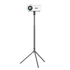 Coupon BlitzWolf® BW-VF3 Projector Stand Tripod Stable 360° Adjustment Aluminum Alloy Weight Capacity 10KG Portable For Outside Outdoor Movie Universal Projector Mount