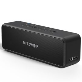 Coupon BlitzWolf® BW-WA4 30W Wireless Speaker Portable bluetooth Speaker Double Drivers Bass TWS Stereo IPX6 Waterproof TF Card AUX Outdoors Speaker