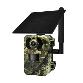Coupon ESCAM QF380 4G 1440P 16MP Hunting Camera Wireless PIR Motion Detection Night Vision Two-way Audio IP66 Solar Powered Wild Animal Monitoring Cameras EU Version