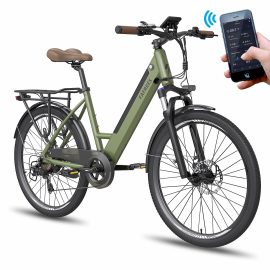 Coupon FAFREES F26 Pro 36V 250W 10Ah 26inch Electric Bicycle 25KM/H Max Speed 70-90KM Max Mileage 120KG Payload Electric Bike